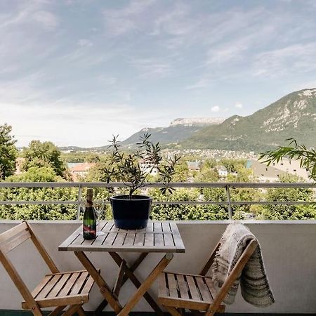 Le Panorama - Vue Lac Et Montagne Avec Parking Annecy Eksteriør billede