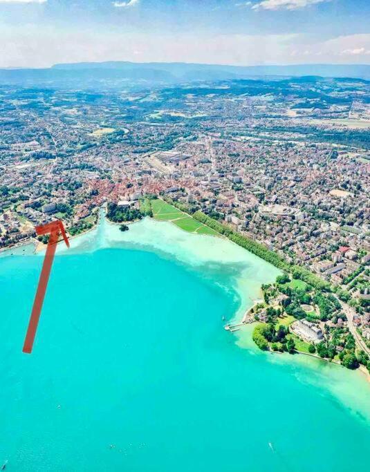 Le Panorama - Vue Lac Et Montagne Avec Parking Annecy Eksteriør billede